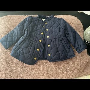 Janie and jack baby girl quilt jacket
